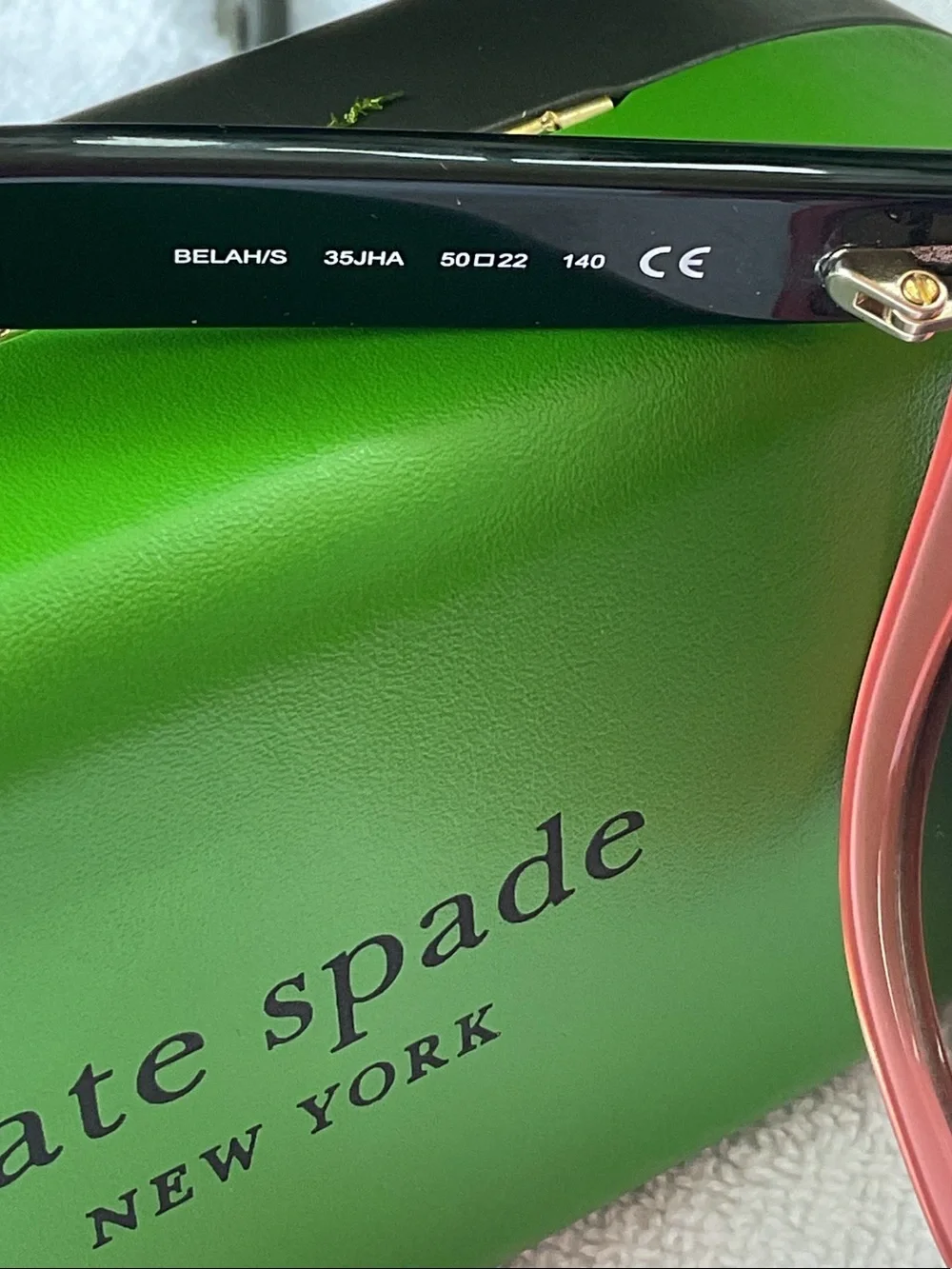 kate spade Pink Gradient Oversized Cat-Eye Sunglasses